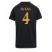 Maillot de foot Real Madrid David Alaba #4 Troisième vêtements Femmes 2023-24 Manches Courtes